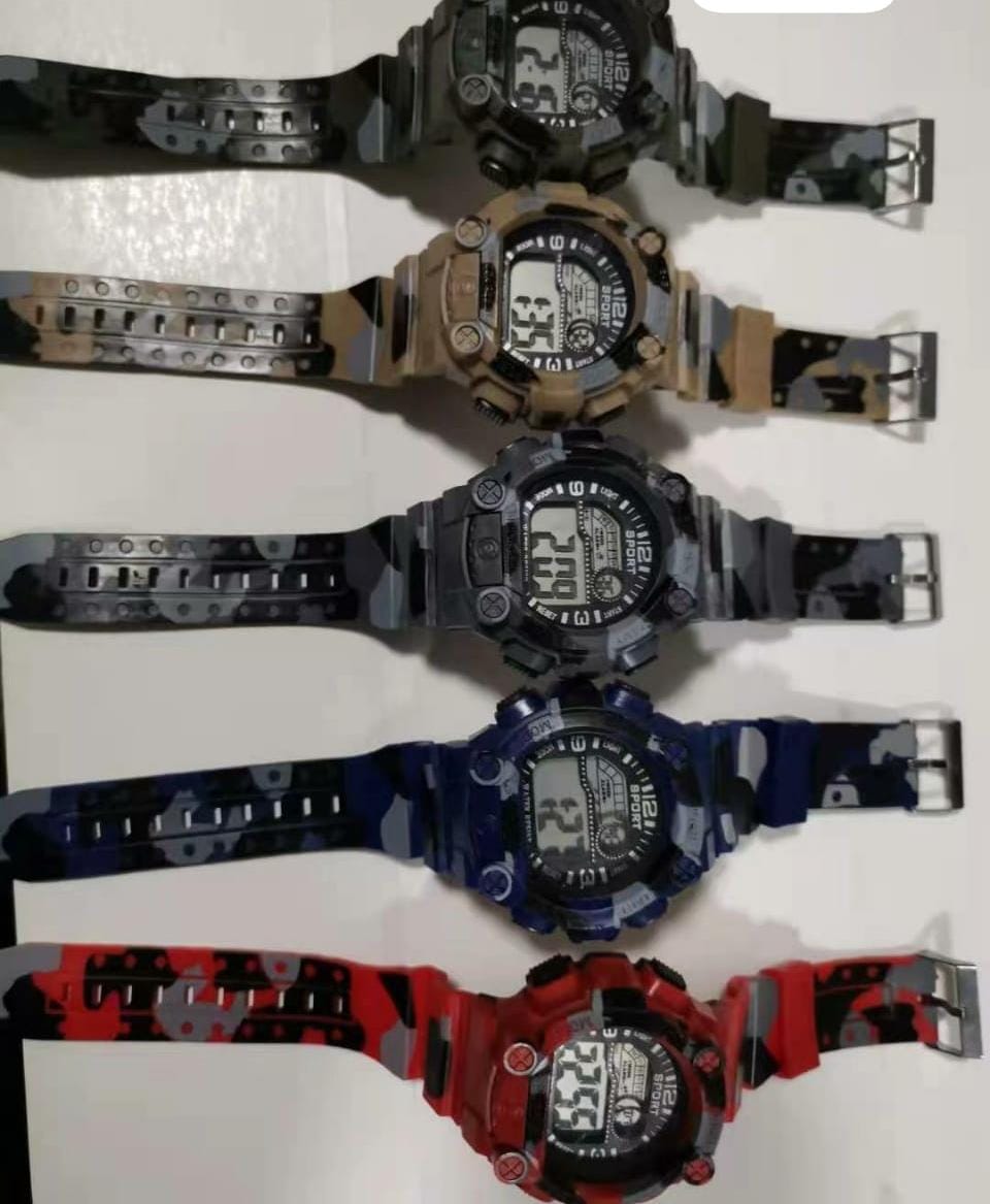 😇😎Child Sports Watch Boy Girls Digital Hand Clock Student Alarm Stopwatch Chime Wristwatch School Teen Fashion Watch Kid Hour Men Time