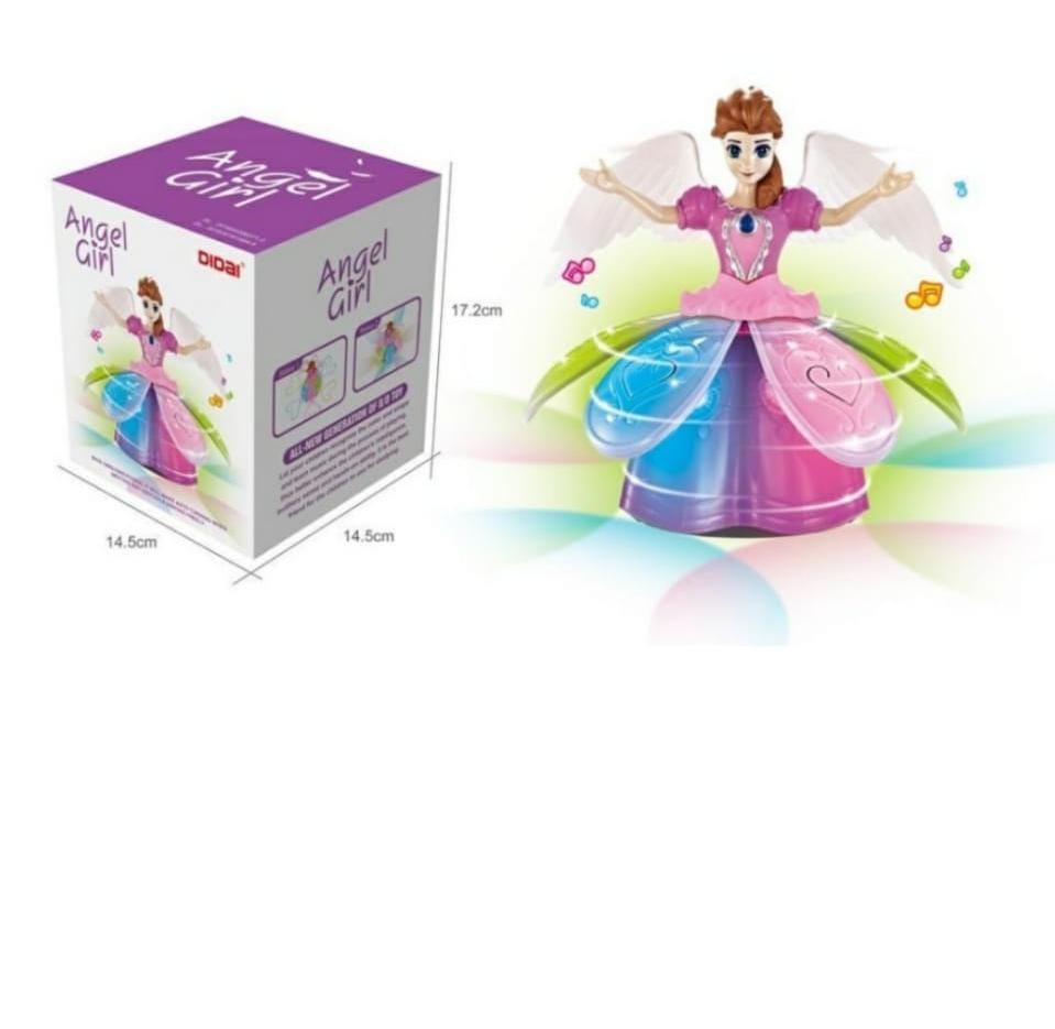 DON'T MISS OUT ON THE DANCING ROTATING PRINCESS MULTI FUNCTION  MUSIC FOR BABIES ☺️With this pretty dancing angel doll, peace,love and beautiful feelings are going to fully embrace your little toddler