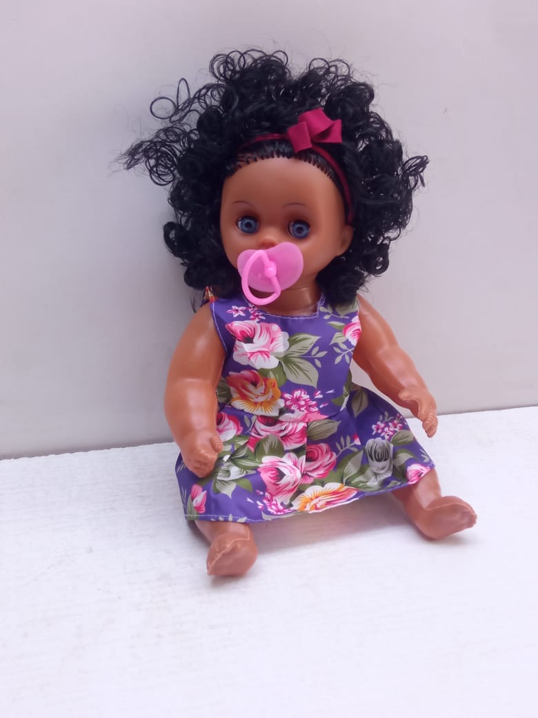 💫⚡️👌Black doll
With a pacifier and make crying sounds
28cm long

*