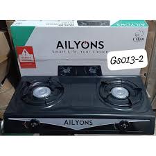 Ailyons Table Top Metallic Two-Burner Gas Cooker – Premium Stainless Steel Gas Stove for Efficient, Fast & Reliable Home Cooking