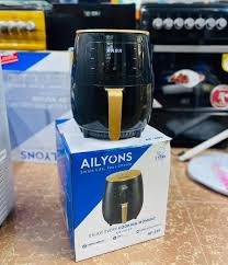 Ailyons 6L Air Fryer 1400W – Digital Hot Air Cooker for Healthy, Oil-Free & Fast Cooking with Adjustable Temperature Control