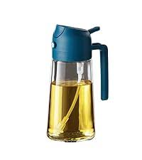 Multifunctional Spray Oil Jar 300ml Refillable Cooking Sprayer Bottle for Olive Oil, Vinegar, and Soy Sauce – Kitchen Baking, Grilling, Air Fryer, Salad Dressing Dispenser