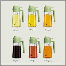 Multifunctional Spray Oil Jar 300ml Refillable Cooking Sprayer Bottle for Olive Oil, Vinegar, and Soy Sauce – Kitchen Baking, Grilling, Air Fryer, Salad Dressing Dispenser