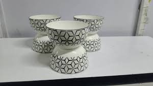 6PCS WHITE BLACK BOWLS – Stylish 6-Piece Ceramic Bowl Set for Everyday Dining, Soups, Salads, Desserts, and Entertaining
