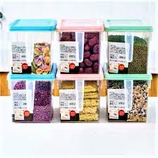 Fridge & Cereal Storage Containers – Set of Durable, Airtight, Food-Grade Plastic Containers, Perfect for Kitchen Organization, Fresh Food and Dry Goods Storage