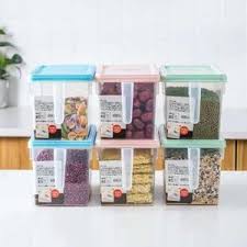 Fridge & Cereal Storage Containers – Set of Durable, Airtight, Food-Grade Plastic Containers, Perfect for Kitchen Organization, Fresh Food and Dry Goods Storage
