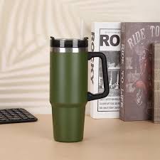 Unbreakable Stanley Cup – 1.0L Stainless Steel Thermal Mug, Double Wall Insulated, Keeps Drinks Hot or Cold for 12+ Hours, Leak-Proof Lid, Ideal for Travel, Office, Gym, and Outdoor Adventures