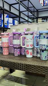 Original Floral Stanley Mug 1.2L – Premium Vacuum Insulated Tumbler Cup, Stainless Steel Body, Leak-Proof Lid, Long-Lasting Hot & Cold Retention, Gift Box Packaging, Ideal for Coffee, Tea, and Outdoor