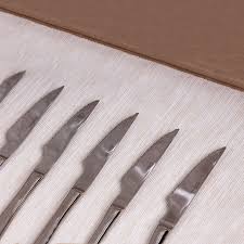 Heavy Gauge Stainless Steel Butter Knives – Set of 6 Durable, Rust-Resistant Table Knives for Smooth Spreading, Modern Design Ideal for Home, Restaurants, and Catering Use