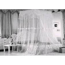 Top Square Double Decker Mosquito Net – Free Size Canopy for 3x6, 4x6 & 5x6 Beds
