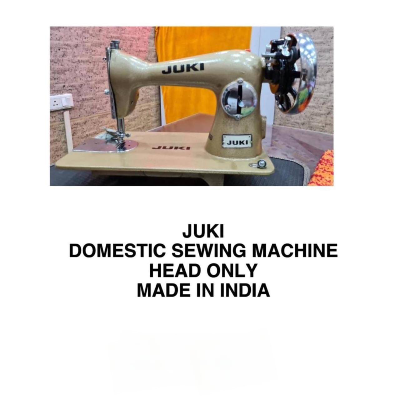 JUKI Domestic Sewing Machine Head Only – Precision Engineering, Durable Metal Build, Smooth & Silent Stitching for Home Tailoring