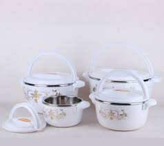 Set of 4 White Casserole Hotpots – Durable Ceramic Construction, Heat-Resistant Lids, Multi-Size Cooking Pots for Soup, Stew, Casseroles, Oven & Table Use, Easy-to-Clean and Elegant White Finish