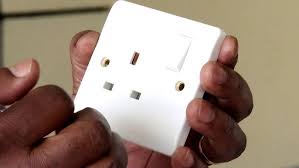 Electric Socket Outlet – Single & Double Options, Durable Material, Heat-Resistant, Easy Installation, Compatible with Standard Plugs, Safe and Reliable Power Supply for Home and Office