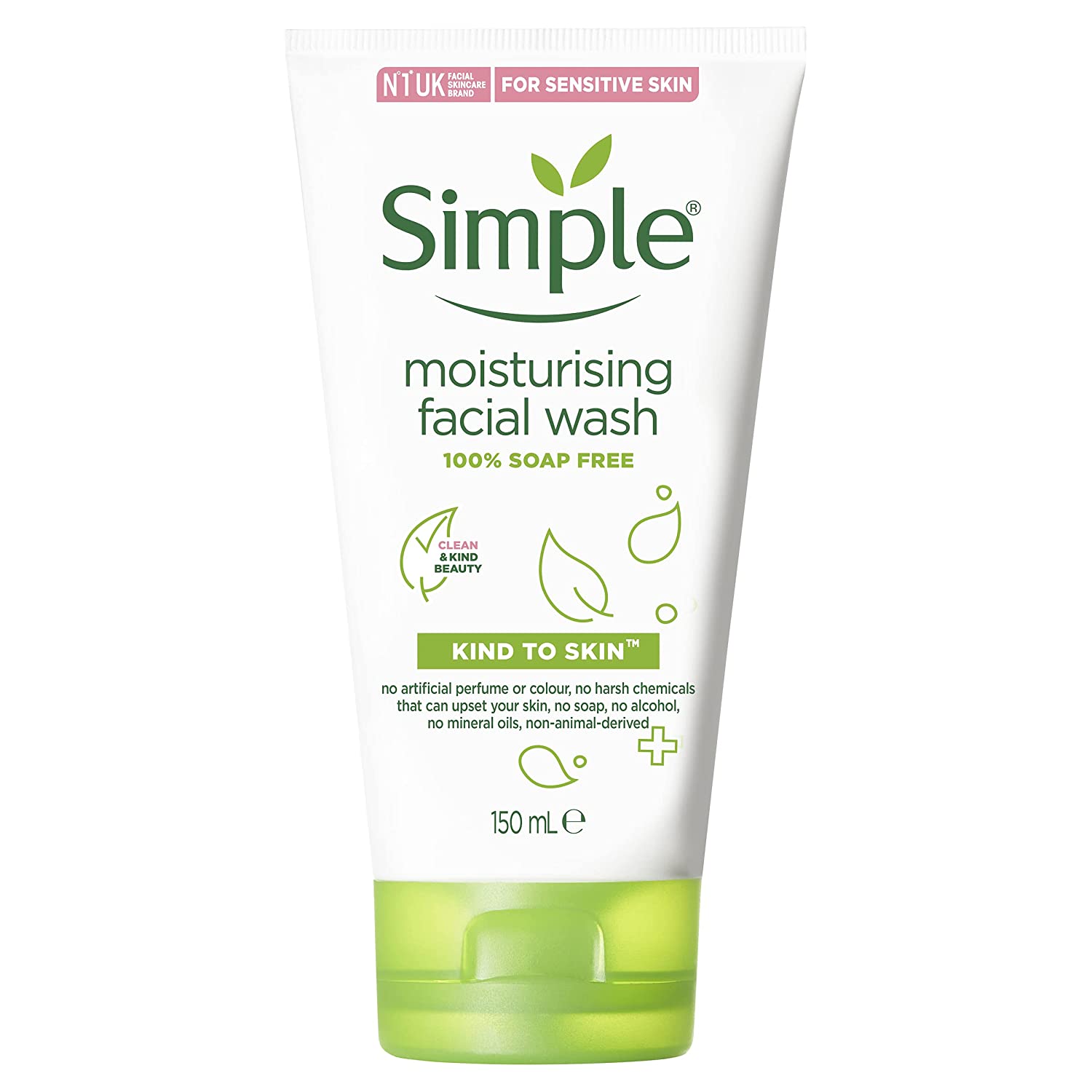 Simple KIND TO SKIN™ Moisturising facial wash 150 ml