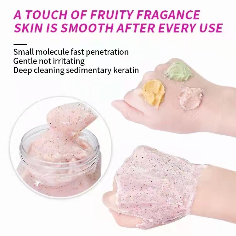 Yan Namei Ji Ginger facial scrub & exfoliator deep cleansing exfoliating, brightening for blackhead improve dark spots acne for all skin types