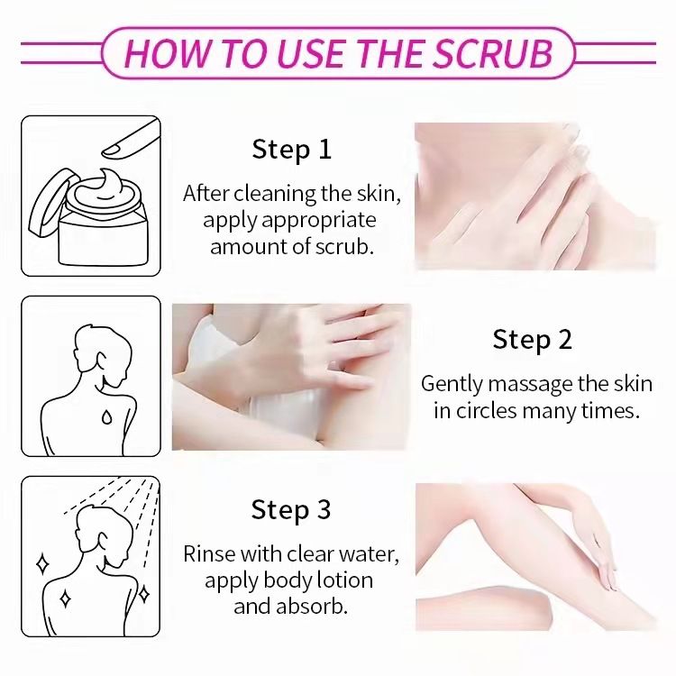 Yan Namei Ji Ginger facial scrub & exfoliator deep cleansing exfoliating, brightening for blackhead improve dark spots acne for all skin types
