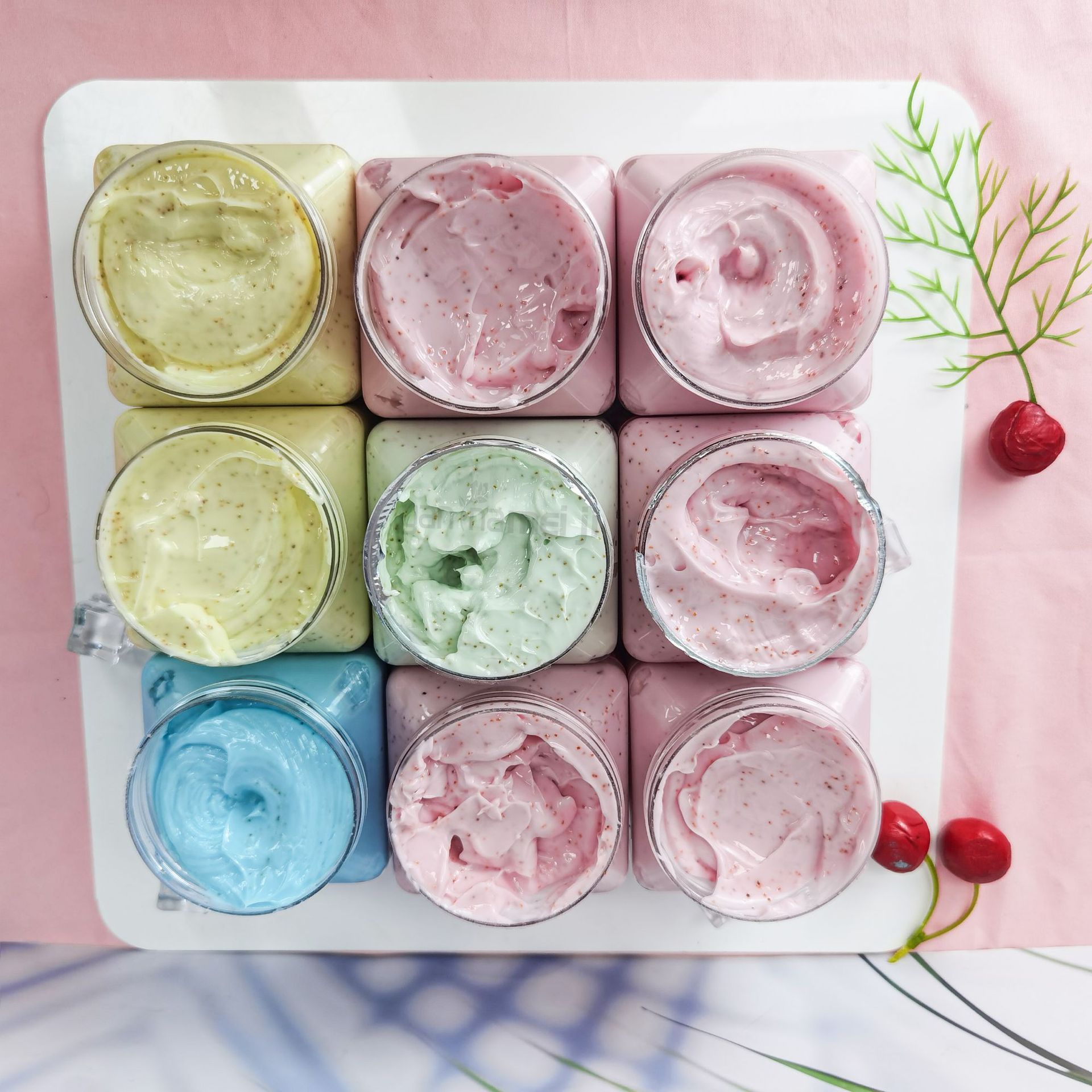 Yan Namei Ji Aloe Vera facial scrub & exfoliator deep cleansing exfoliating, brightening for blackhead improve dark spots acne for all skin types