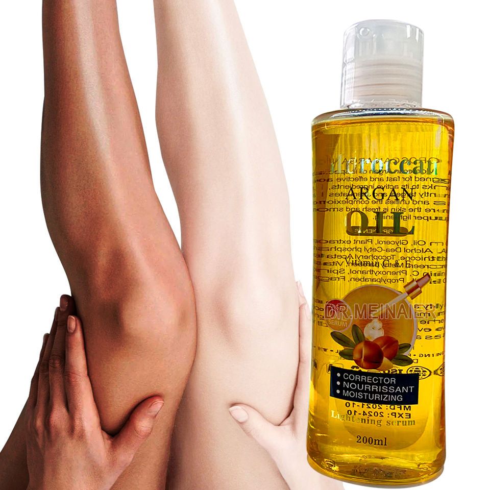DR MEINAIER moroccan argan oils serums Organic oil of Morocco Penetrating hair oil Deep Moisturizing serum for dry, damaged & coarse hair cold pressed for hair, face and body