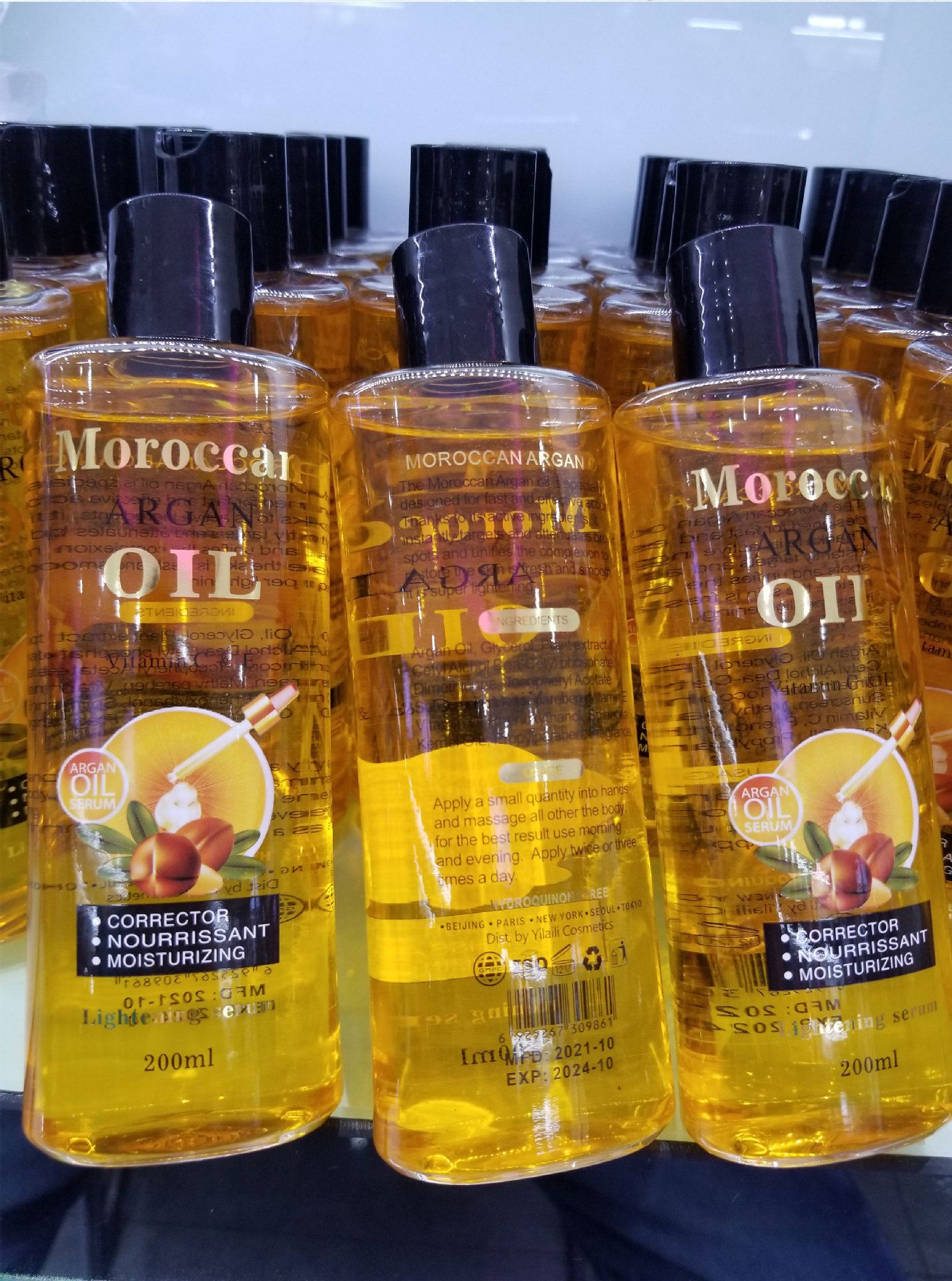 DR MEINAIER moroccan argan oils serums Organic oil of Morocco Penetrating hair oil Deep Moisturizing serum for dry, damaged & coarse hair cold pressed for hair, face and body