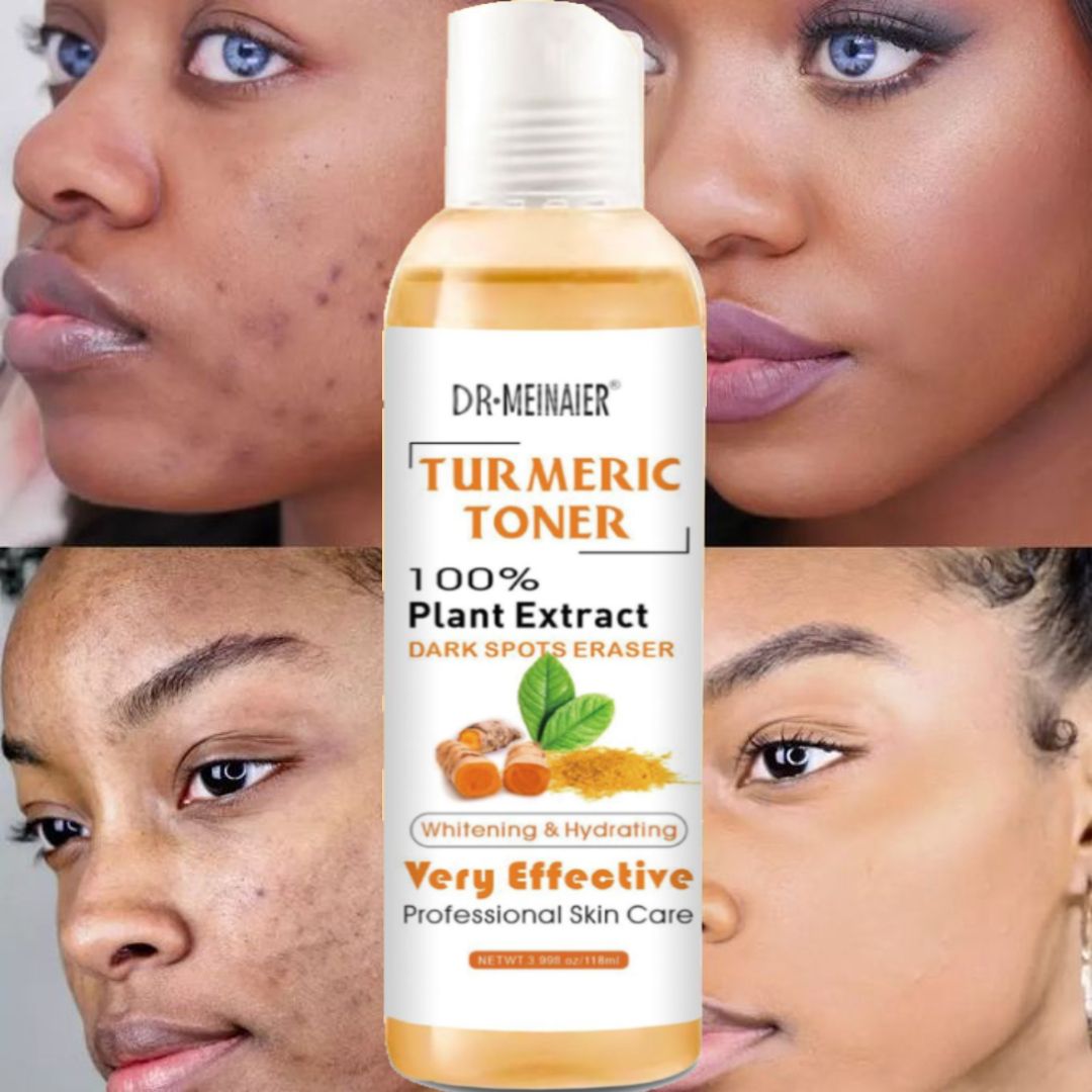 DR MEINAIER Dark Spots Corrector Tumeric Toner Acne Remover Fade Dark Spots Eraser Skin Care Serum