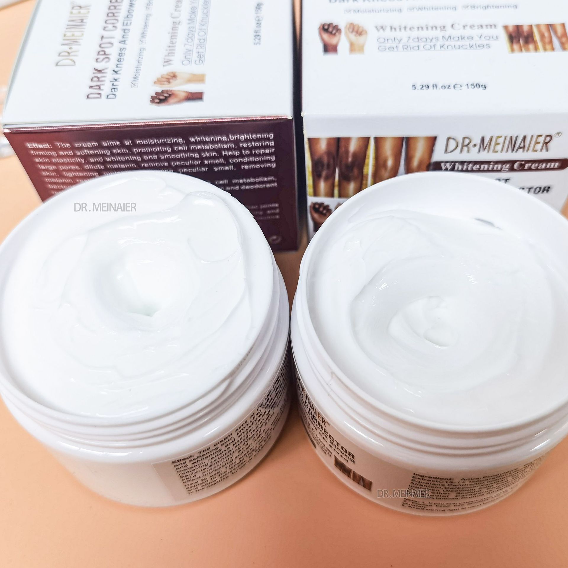 DR MEINAIER Dark spots corrector knuckles knees & elbow remover Whitening lightening & brightening cream