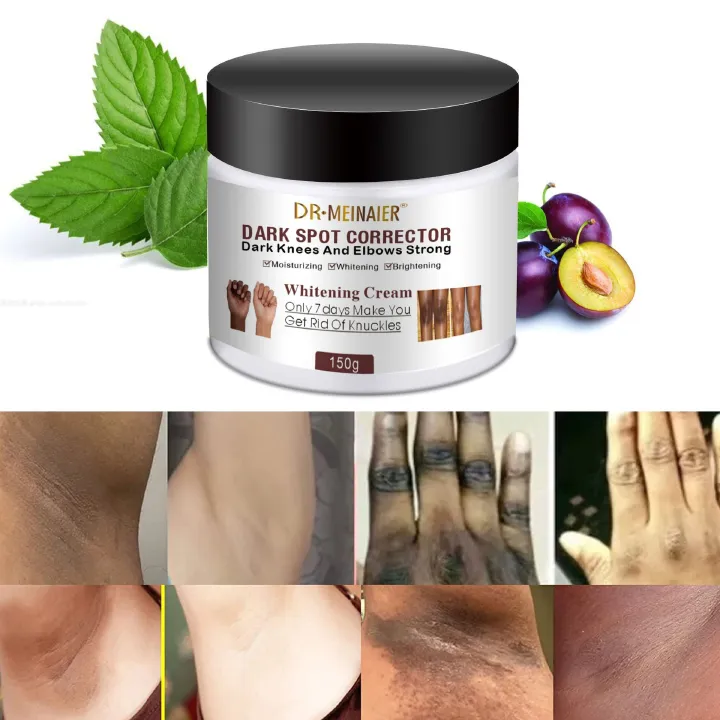 DR MEINAIER Dark spots corrector knuckles knees & elbow remover Whitening lightening & brightening cream