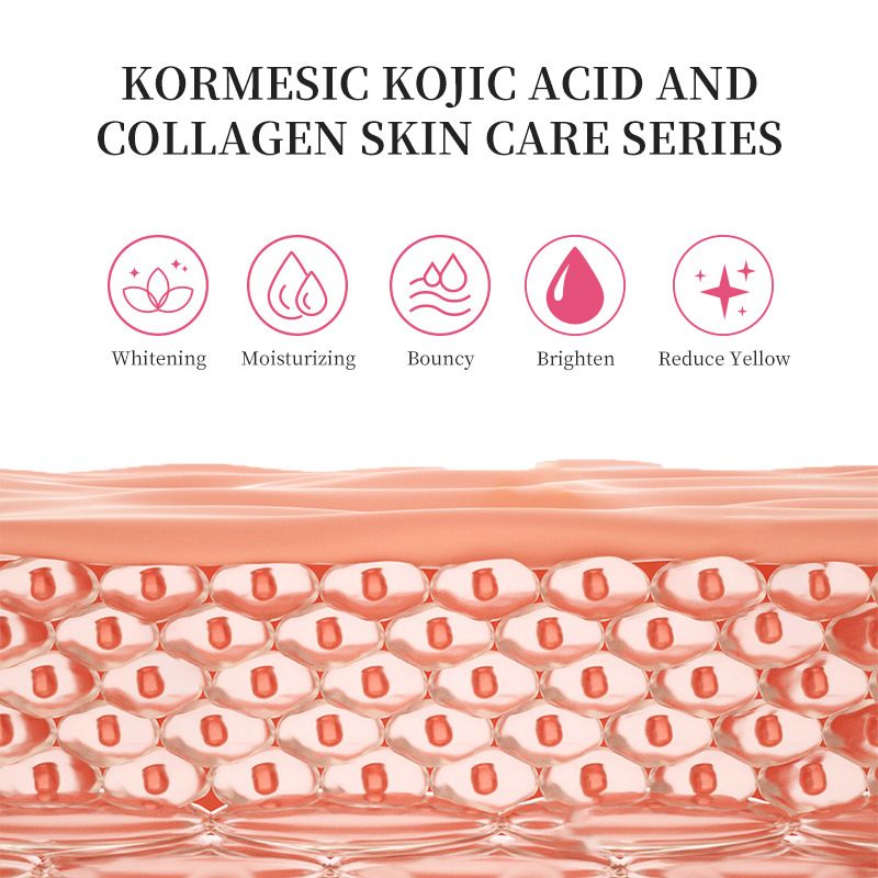 KORMESIC Kojic Acid and Collagen Face cream Dark spots whitening & lightening Anti aging