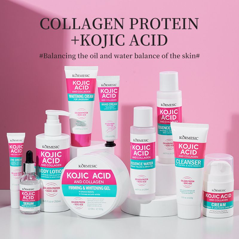 KORMESIC Kojic Acid and Collagen Face cream Dark spots whitening & lightening Anti aging