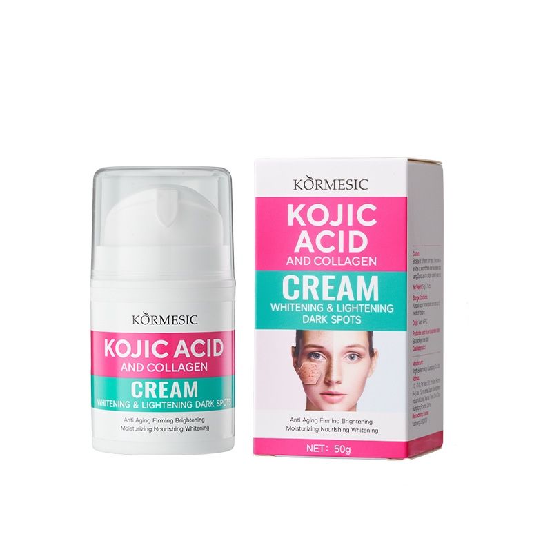 KORMESIC Kojic Acid and Collagen Face cream Dark spots whitening & lightening Anti aging