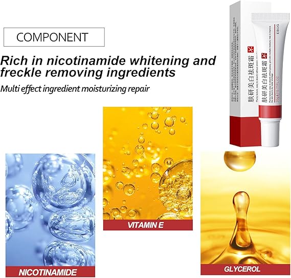 EBUG Dark spot corrector cream whitening anti-freckle Melasma treatment Pigmentation and Acne Scar Removal
