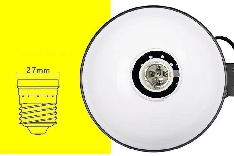 Desk Lamp UK Plug + 7W Bulb Foldable Study Reading Table Lamp LED nail art tools accessories