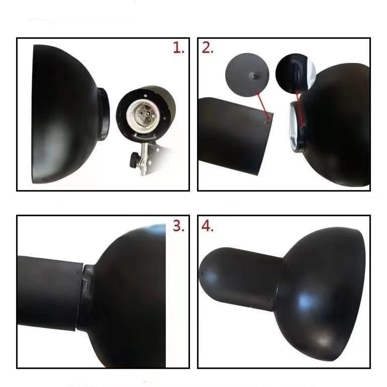 Desk Lamp UK Plug + 7W Bulb Foldable Study Reading Table Lamp LED nail art tools accessories