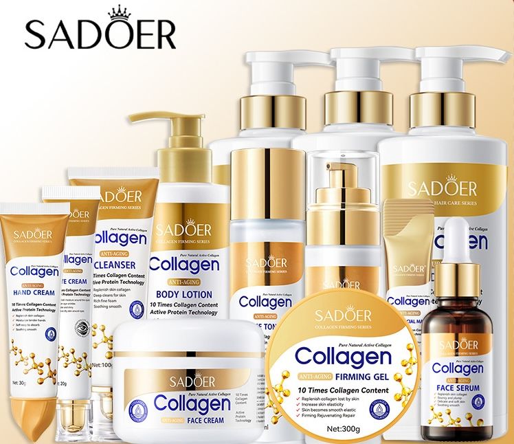 Sadoer Collagen anti-aging cleanser anti-acne face wash foam