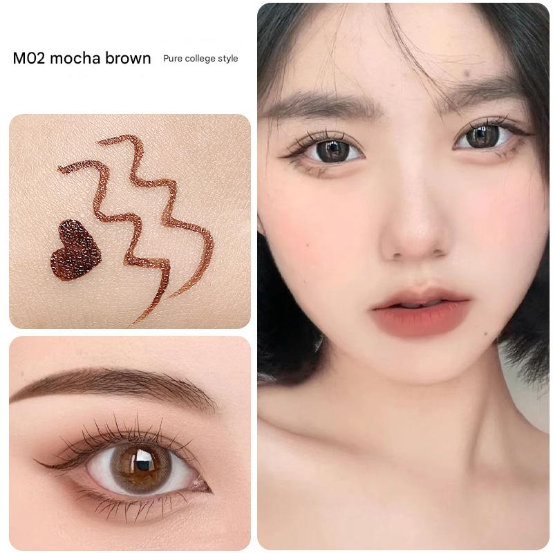 MYG Smart cool Black / Mocha brown eyeliner Waterproof Long-lasting Elegant And Classy view 7