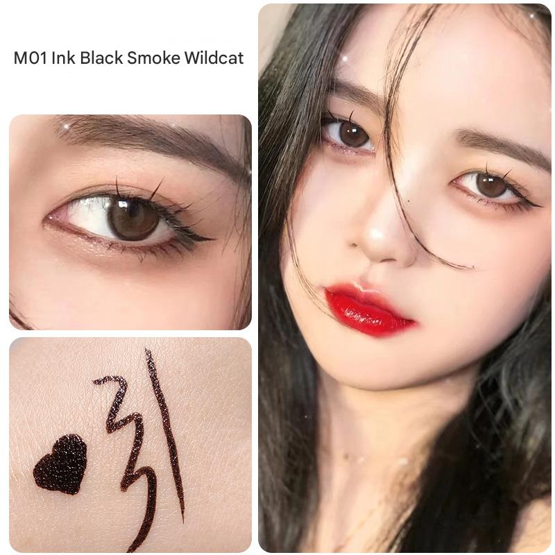 MYG Smart cool Black / Mocha brown eyeliner Waterproof Long-lasting Elegant And Classy view 8