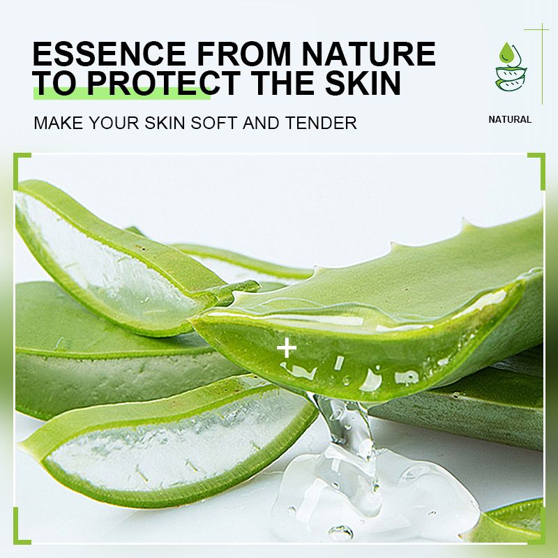 KORMESIC Organic aloe vera gel Moisturizing Improves acne scars Soothes sunburn