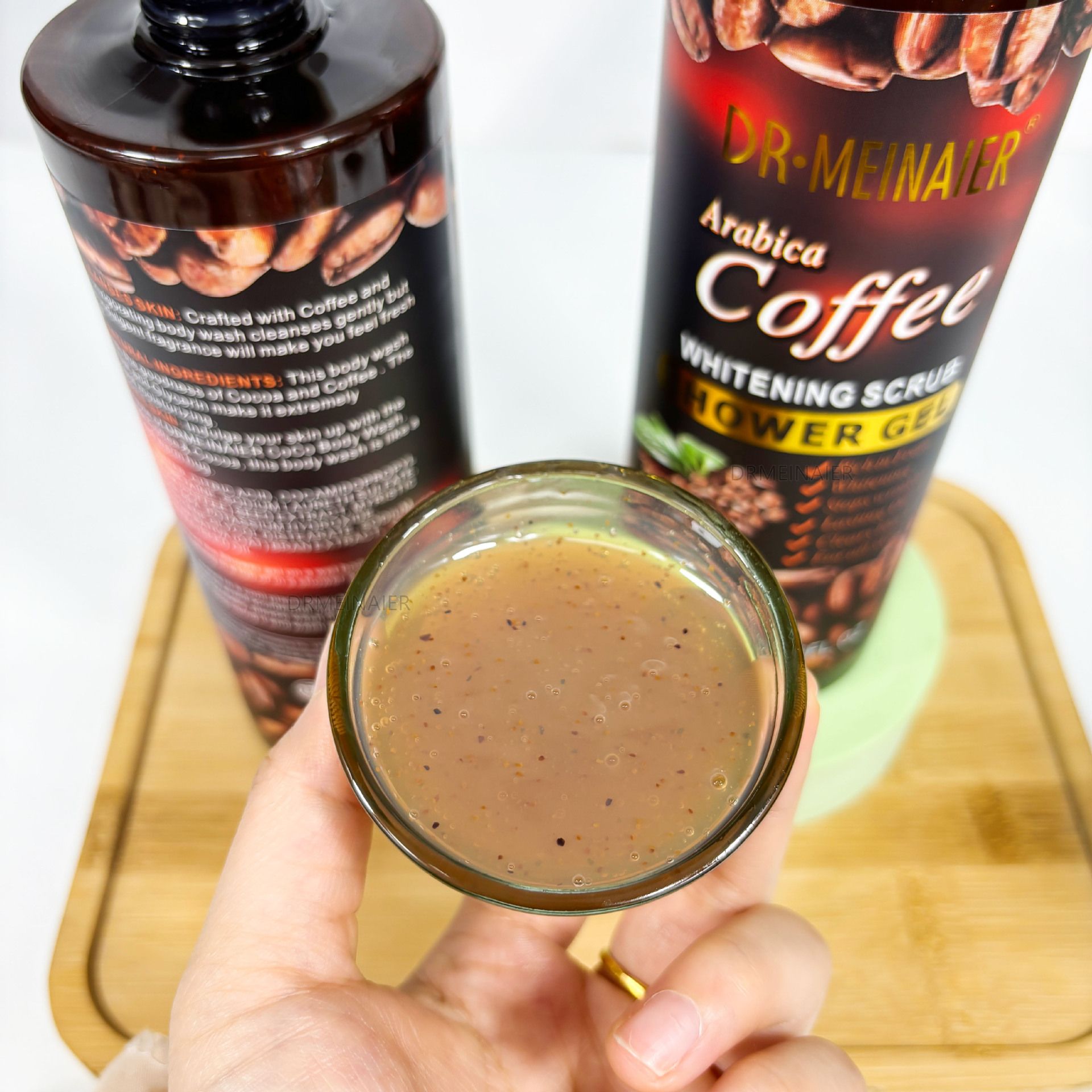 DR. MEINAIER Arabica Coffee Whitening Scrub Shower Gel Anti-aging Oil control Brightens and evens skin tone