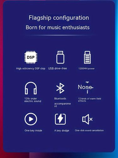V9SJ Live Sound Card – Professional Audio Mixer with Bluetooth, DSP Noise Reduction, Voice Effects & USB Compatibility – Ideal for Streaming, Podcasting, Singing & Gaming