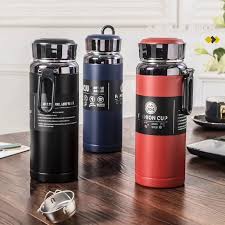 1000ml Stainless Steel Vaccum Thermos bottle |Diamond Thermos Flask |SS304|for Tea Coffee Hotwater for 24Hours for School Office Travel Home Leak Proof |BPA Free 100%