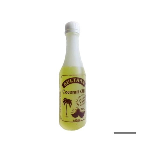 SULTANA Coconut Oil 150ml For Hair & Skin Care | Sultana, Organic Cold Pressed Virgin Coconut Oil | Sultana extra pure coconut oil is extracted from coconut pulp suitable for hair care
