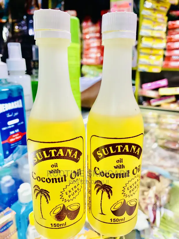 SULTANA Coconut Oil 150ml For Hair & Skin Care | Sultana, Organic Cold Pressed Virgin Coconut Oil | Sultana extra pure coconut oil is extracted from coconut pulp suitable for hair care