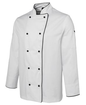 Chef Jacket + Hat | Full Sleeve Chef Coat For Men & Women Blended Cotton Relaxed Chef Coat For Men and Women Cooking Uniform Chef  For kitchen Dress Cooking Uniform