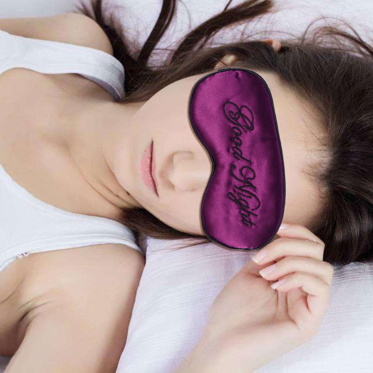 Blindfold nap sleep mask | silk Eye Mask Sleep Blindfold Eyeshade Mask Sleep Eye Mask To Sleep Patch