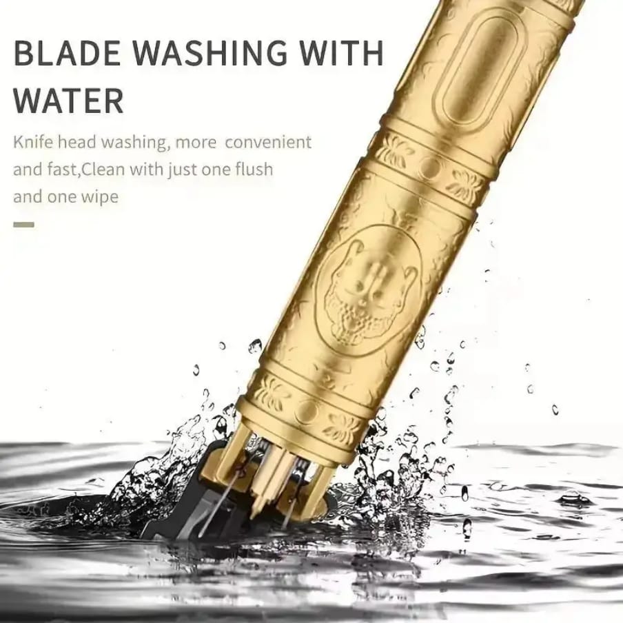 Trimmer  for Men, Professional Hair Clipper, Cordless Electric Shaver for Beard, Hair, Mustache, and Face, Zero Gapped T-Blade Clippers with 4 Size Hair Combs, Perfect Men's Grooming Kit