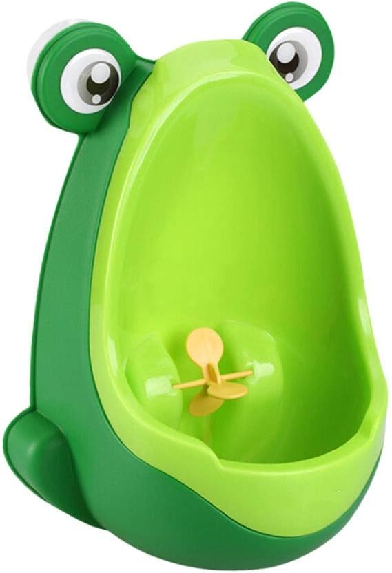 Standing Pee Toilet Potty Training Urinal Boy Children Standing Potty Toilet Frog Style Toddler Toilet Wall Mounted Bathroom Pee Trainer Blue Cartoon Animal Potty