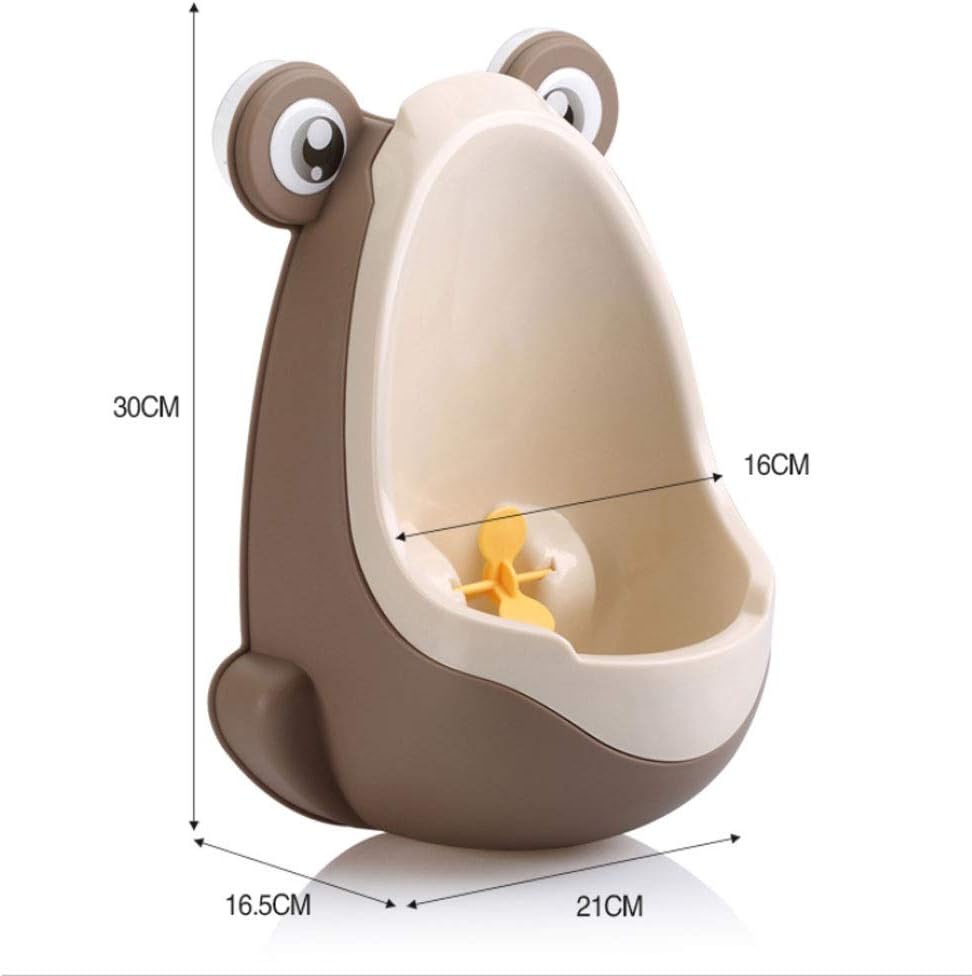 Standing Pee Toilet Potty Training Urinal Boy Children Standing Potty Toilet Frog Style Toddler Toilet Wall Mounted Bathroom Pee Trainer Blue Cartoon Animal Potty