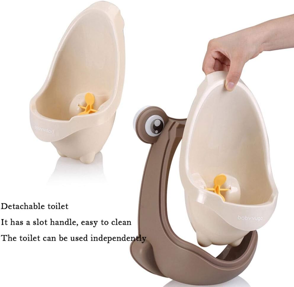 Standing Pee Toilet Potty Training Urinal Boy Children Standing Potty Toilet Frog Style Toddler Toilet Wall Mounted Bathroom Pee Trainer Blue Cartoon Animal Potty