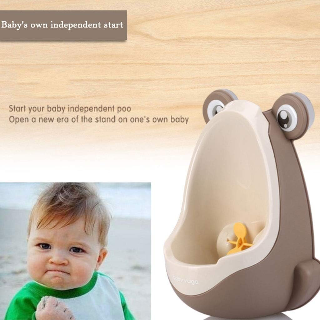 Standing Pee Toilet Potty Training Urinal Boy Children Standing Potty Toilet Frog Style Toddler Toilet Wall Mounted Bathroom Pee Trainer Blue Cartoon Animal Potty