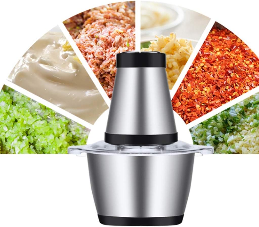 Electric Meat Grinder Stainless Steel Meat Grinder Easy to Clean for Meat Mincing Machine, Kitchen expert food processor