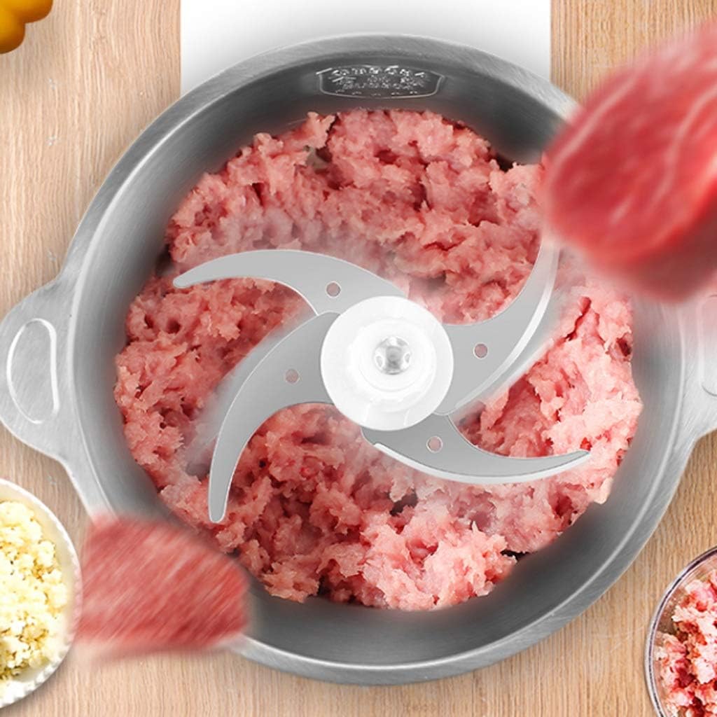 Electric Meat Grinder Stainless Steel Meat Grinder Easy to Clean for Meat Mincing Machine, Kitchen expert food processor